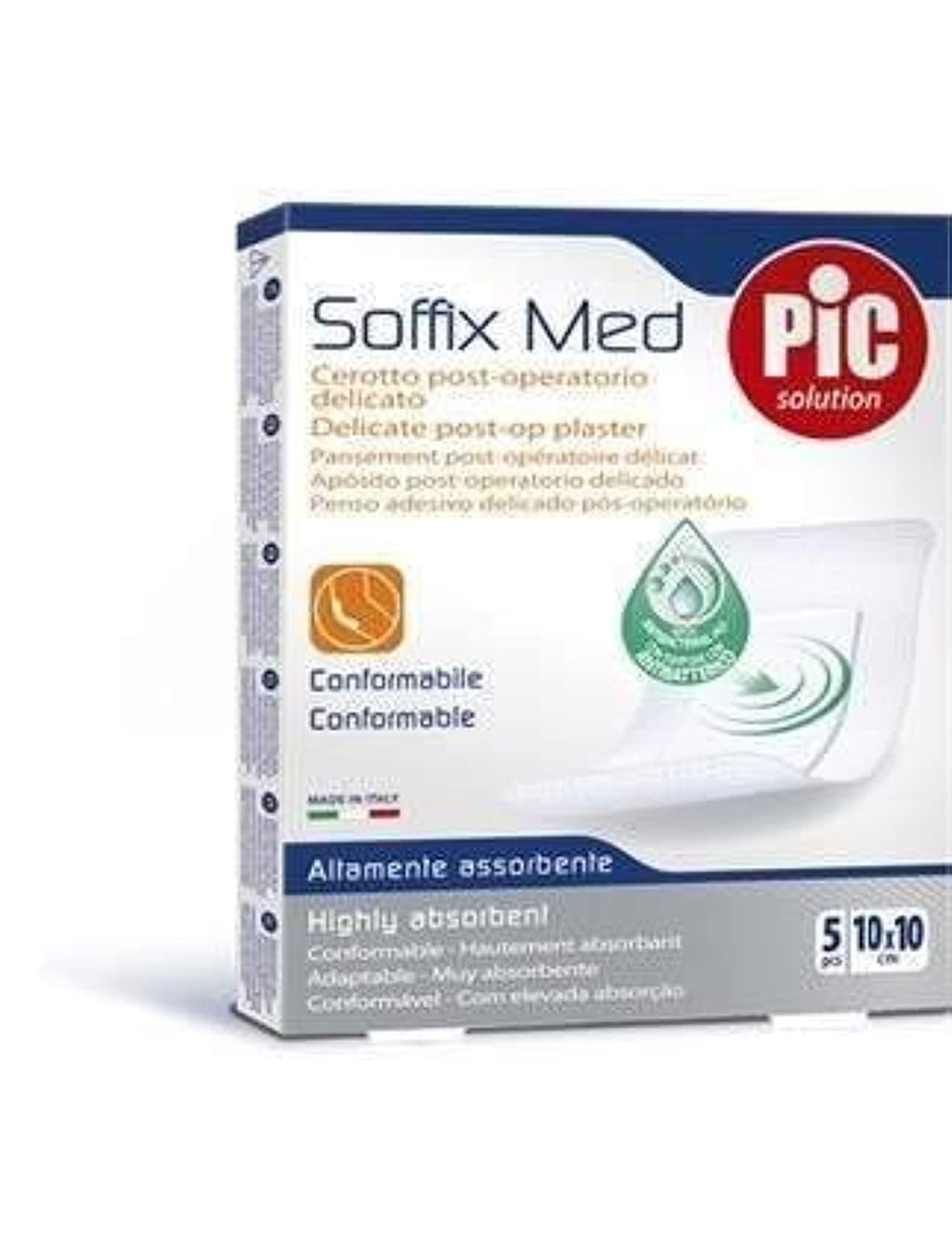 PIC Solution Post-Operative Plaster 10×10 cm (5 pcs)