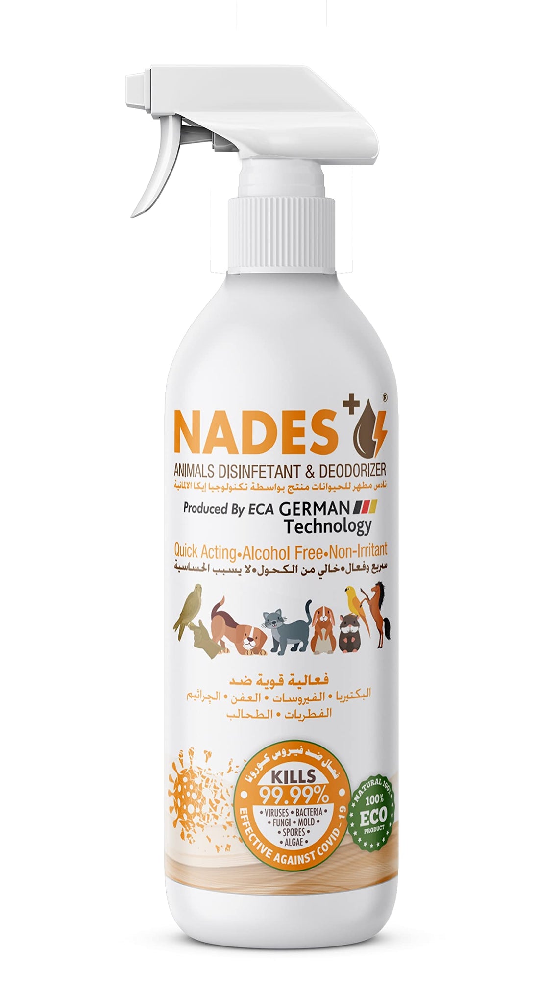 NADES – Animals Disinfectant & Deodorizer – 1000ml – نادس مطهر للحيوانات