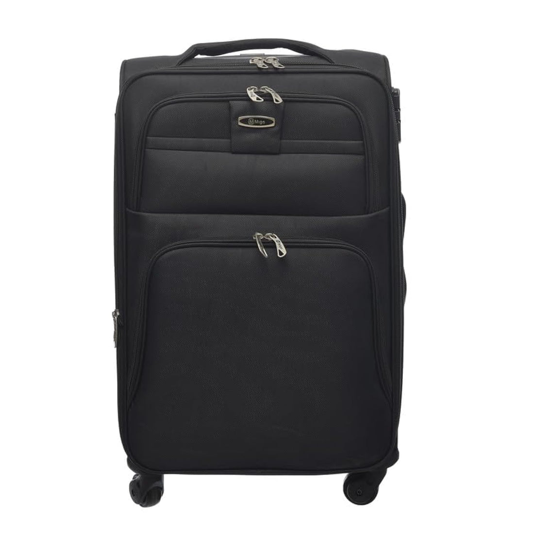 Migo Luggage Trolley Bag, 24-Inch Size, Black