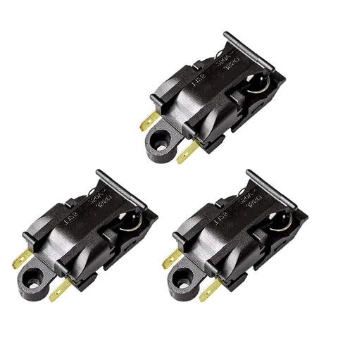 Portal 3Pcs Electric Kettle Thermostat Switch Replacement Automatic Temperature Switch for Water Boiler 10A 250V