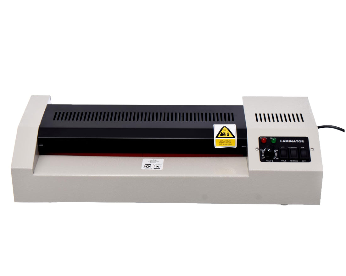 Elmaayergy 320S LA-2 Thermal Laminating Machine A3, Premium Materials Ensure Durability And Professional Finish - Grey Black