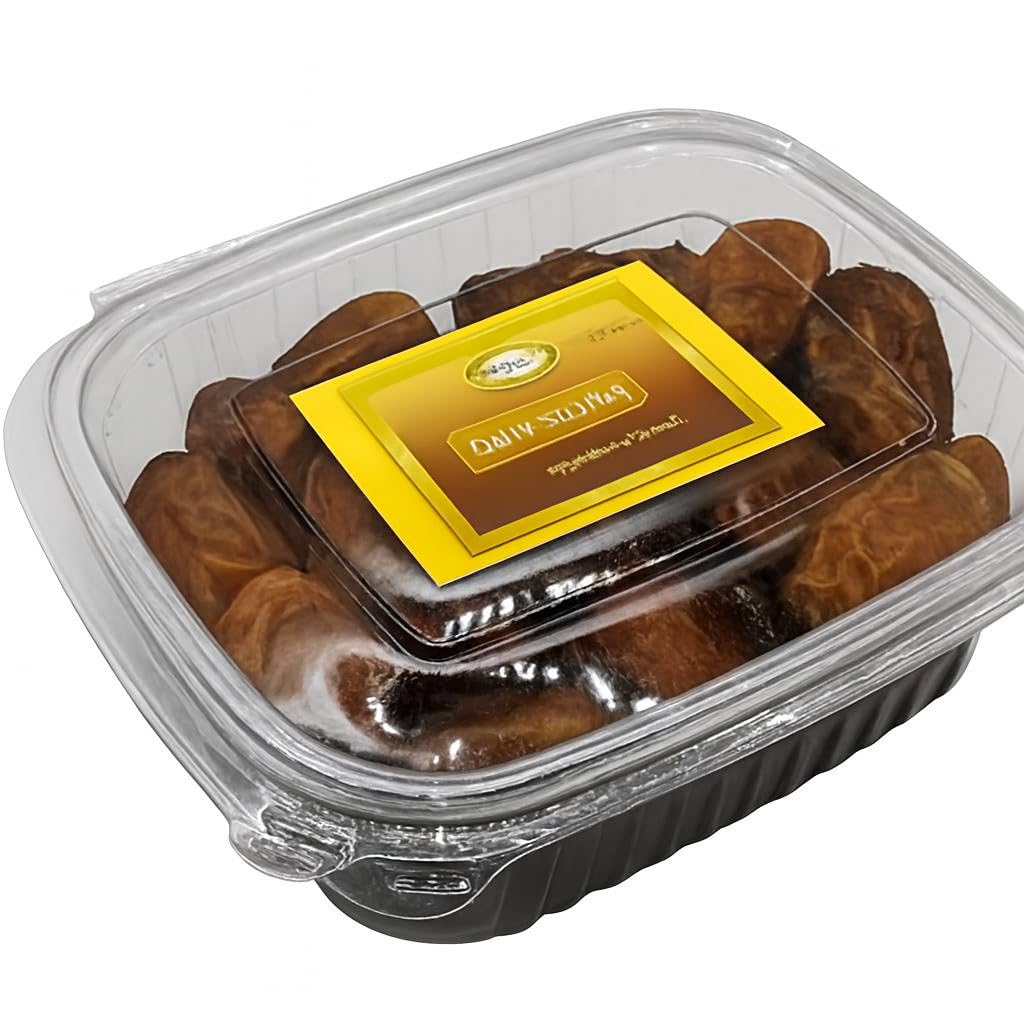 Pharaoh's Riches (Pharaohs) Dates - 300g Snack Size - Fresh - Travel & Office Friendly Dies Premium - 12 oz Pack - Snack Size - Fresh Egyptian - Perfect for Office & Travel