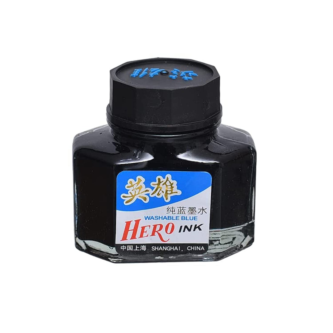 Hero Washable Blue Ink For Fountain Pen - Blue