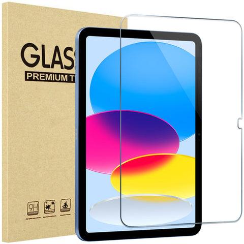 ProCase 1 Piece Screen Protector for iPad 10th Generation 10.9 Inch 2022, 9H Tempered Glass for iPad 10th Screen Protector Film Protective Glass Screen Protector - Clear
