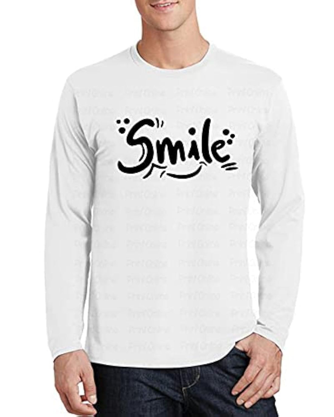 Long Sleeve Cotton T-Shirt For Men