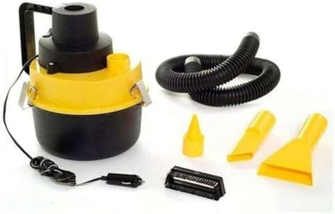 Superdrive Generic Vacuum Cleaner for Car, Powerful Handheld Car Wet Dry Canister Vacuum Inflator 12V.