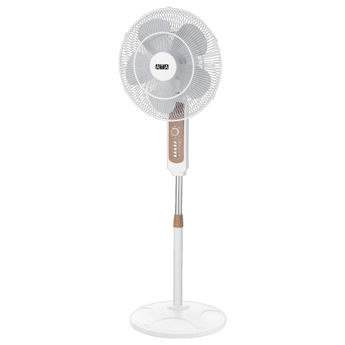 ATA Stand Fan, 18 Inches, 5 Blades - C61P5