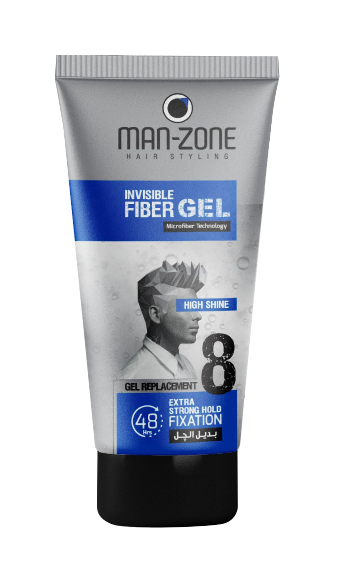 MAN-ZONE Invisible Fiber Gel – Extra Strong Hold 175ml