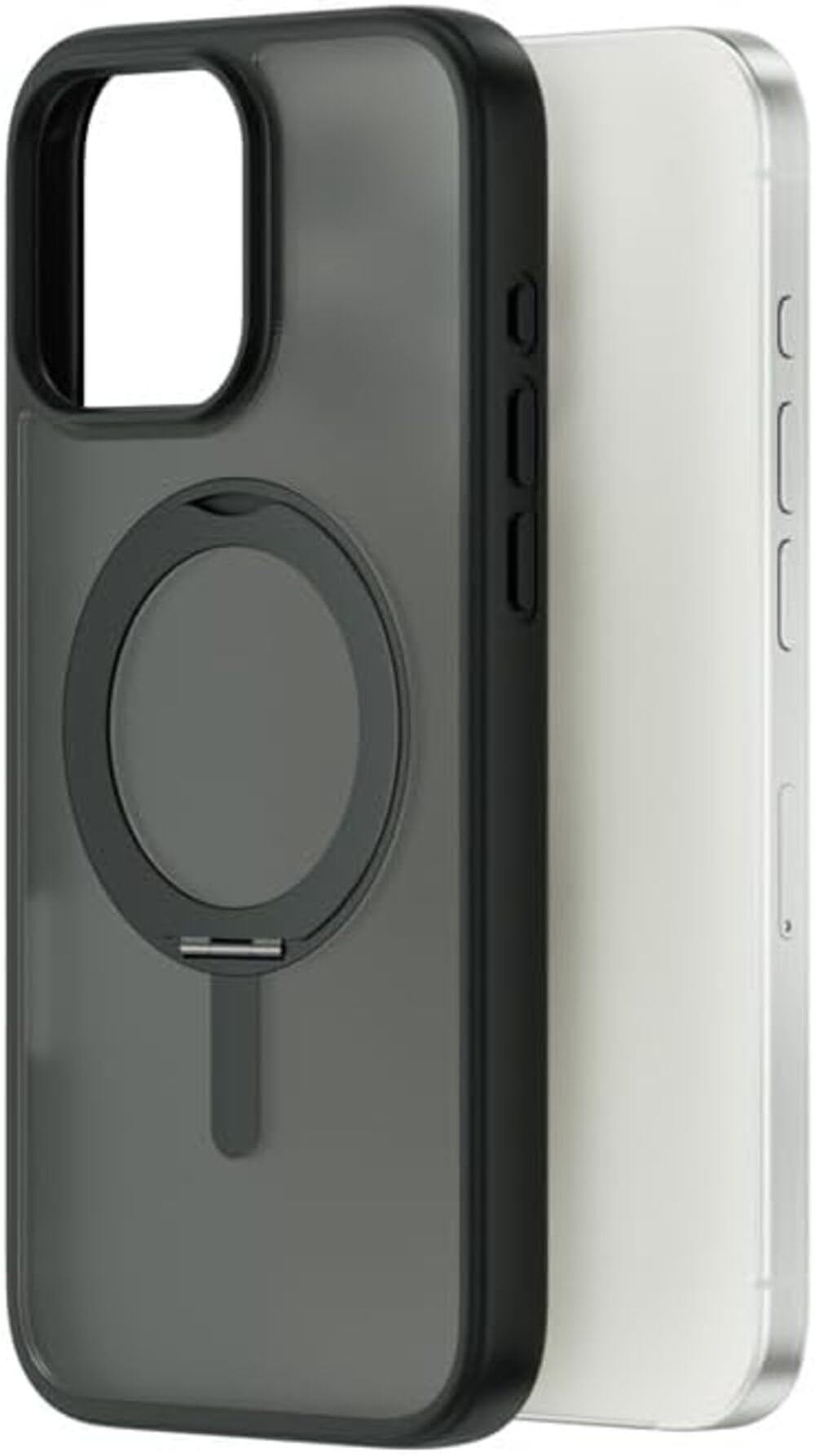 WiWU Armor Ultra Case for iPhone 16 Plus (6.7 Inch), Military-Grade Drop Protection with Reinforced Corners & Slim Matte Finish, Shock-Absorbing Protective Bumper Shell – Black | 18 Months Warranty