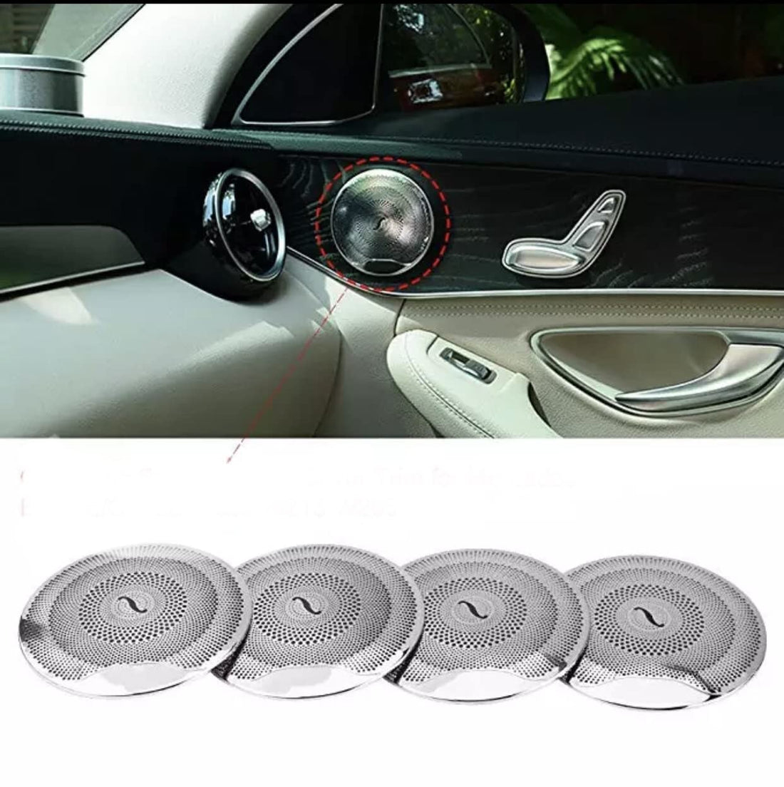 Car o Speaker Cover Door Speaker Cover For Mercedes-Benz E/C/Glc Class W213 W205
