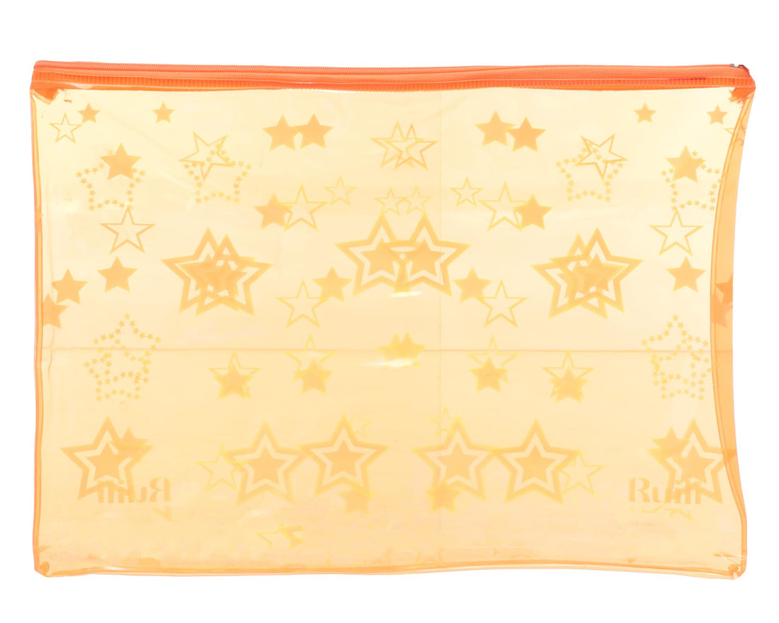 Micro B4 File with Zipper- Orange