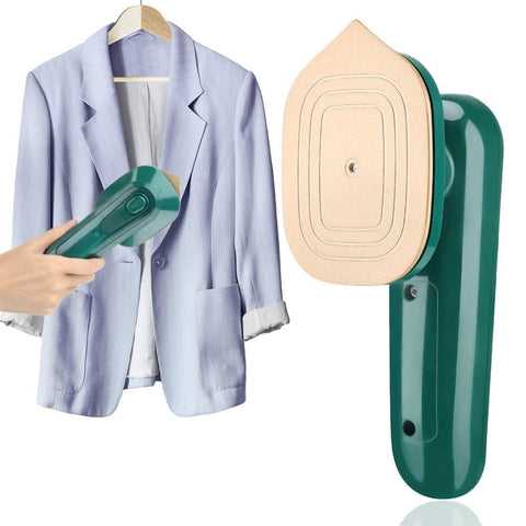 PRISHWI CREATION Mini Portable Ironing Machine, Handheld Steam Iron, Travel Garment Steamer, Professional Micro Steam Iron for Cloth Clothes, Good for Home and Travel