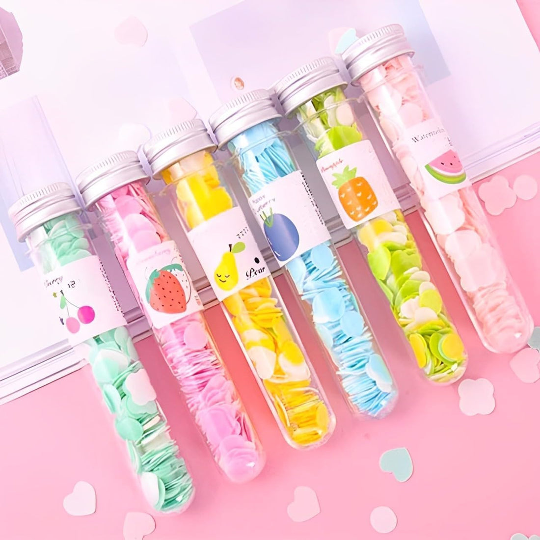 Disposable Paper Soap Tube, Mixed Fragrance Paper Soap Sheets, Flower Design, Compact and Portable, Gentle on All Skin Types, Dissolves Easily, Hygienic and Travel-Friendly (3)
