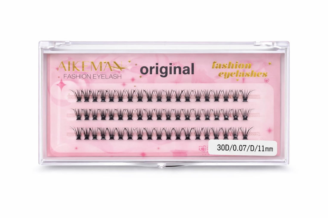 60 Pcs 30D Mink Cluster Lash Extensions 11mm, 0.07 D Curl Extra Volume Individual Lash Fans for Bold Fullness, Salon Professionals & Advanced DIY Use