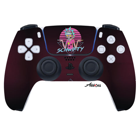 Add-Ons PS5 Get Schwifty #1 Skin Sticker Compatible With Playstation 5 Controller