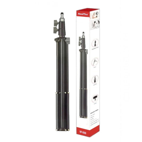 STAND NP-9988 Portable Tripod | Foldable Photo Video Studio Lighting Photography Stand (BLACK) Photoshoot/Vlogging/Photography/Online Class/tiktok