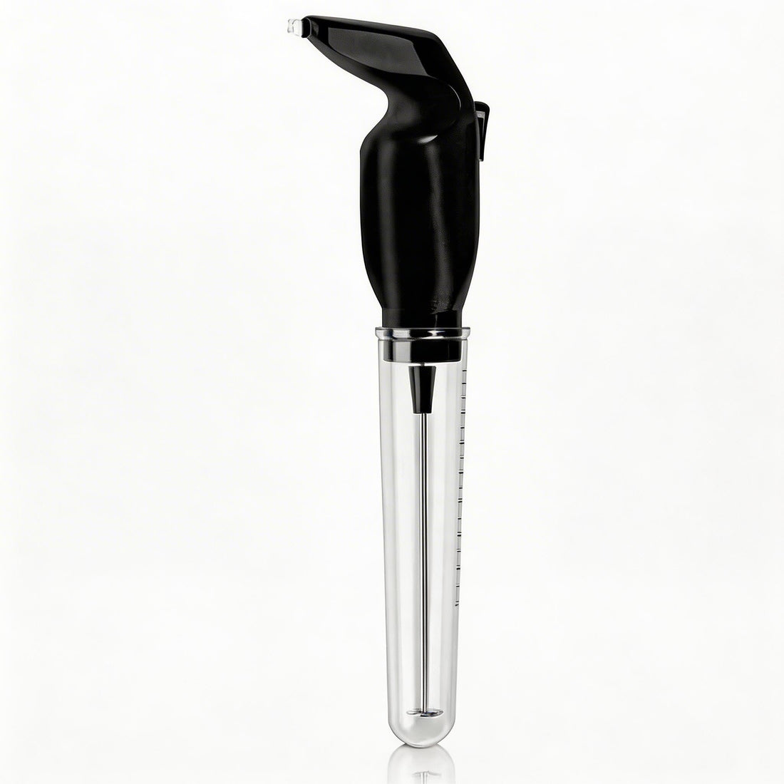 Milk frother handheld, Electric mini mixer for coffee drink, Foam Maker, Durable and Electric coffee hand mixer, 45W Motor, 80ml Capacity, Stainless Steel & Plastic Design, 2023-15 (Black)