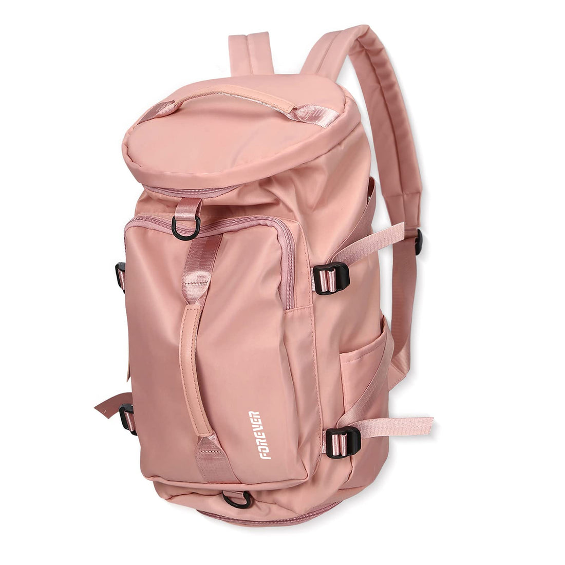 SEAFEW Gym Travel Backpack Outdoor Carry on Backpack with Shoes Compartment Convertible Waterproof Basketball Rucksack for sports, M
