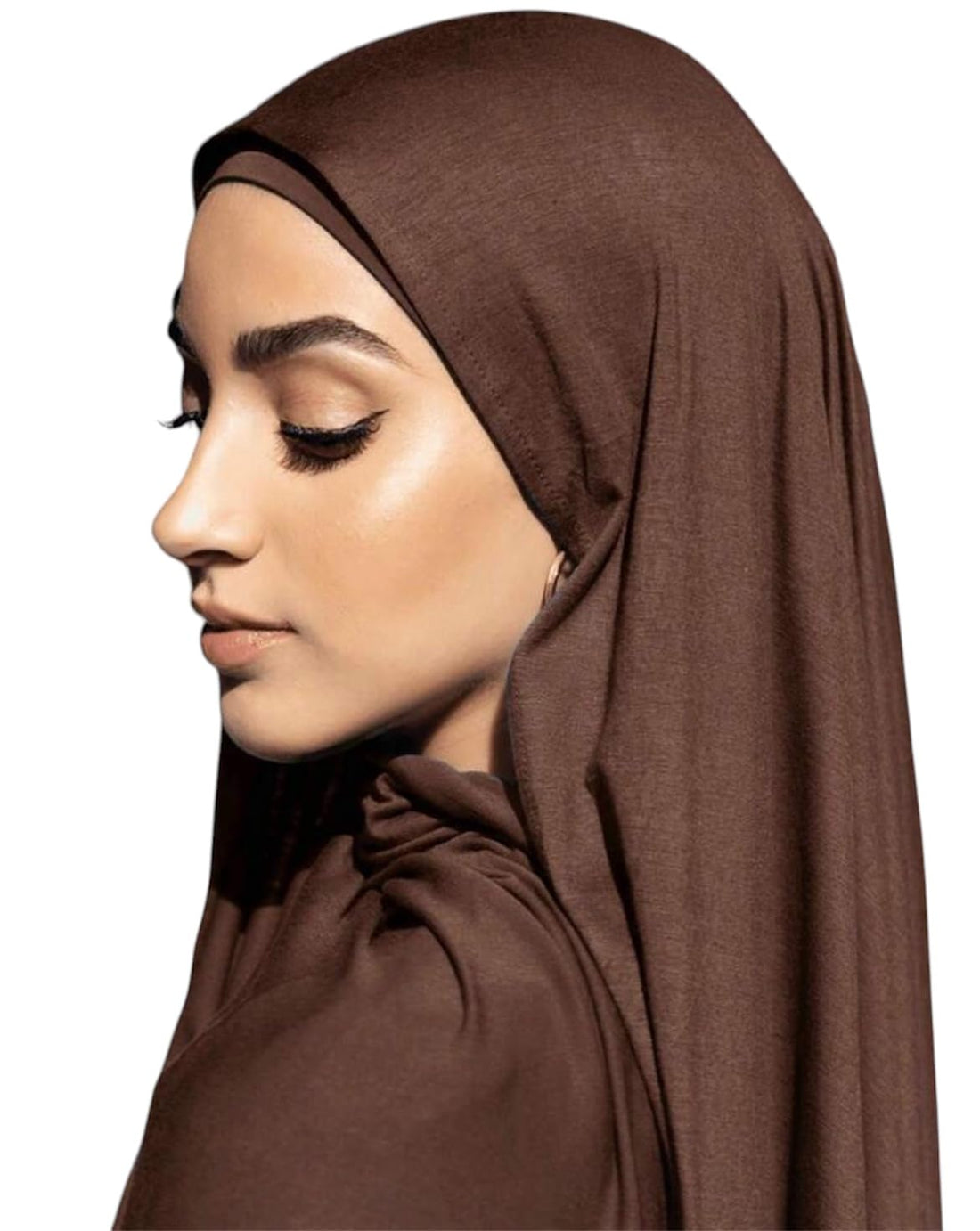 Scarf & Bandana - Headscarf for Women - Hijab Slip On Cotton Lycra, One Size