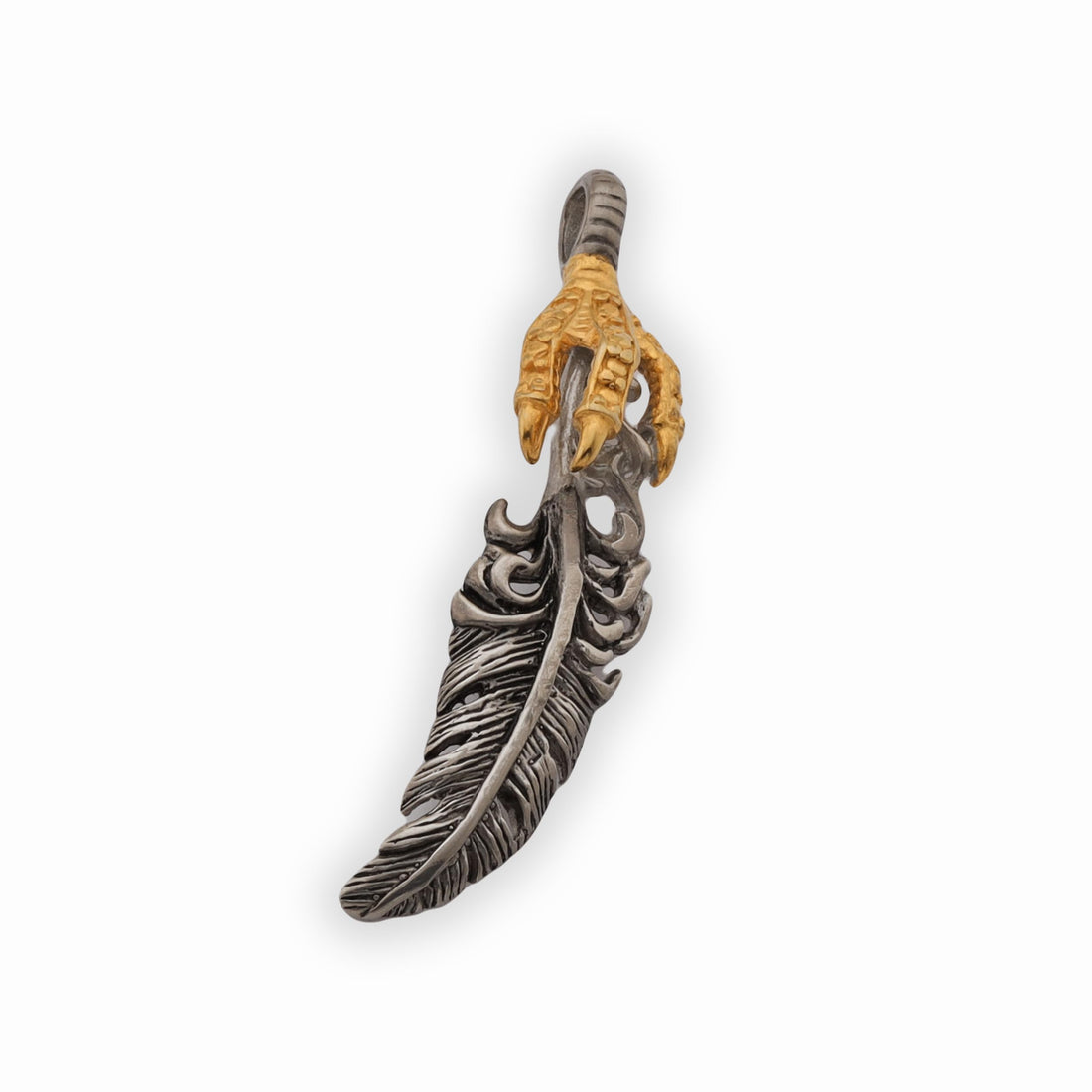 S282 - Eagle Claw Feather pentant