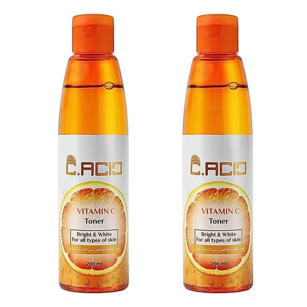 C.Acid Vitamin C Toner Brightening & Hydrating Facial Toner, 200 ml (1 + 1)