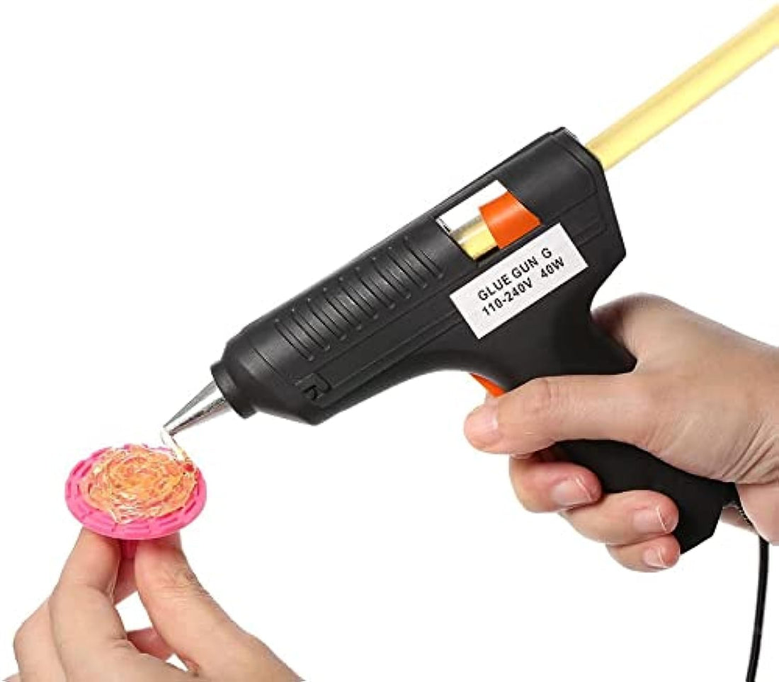 110-240V 40W Hot Melt Glue Gun Paintless Dent Repair tool w/ 5pcs Glue Sticks_ with two years guarantee of satisfaction and quality