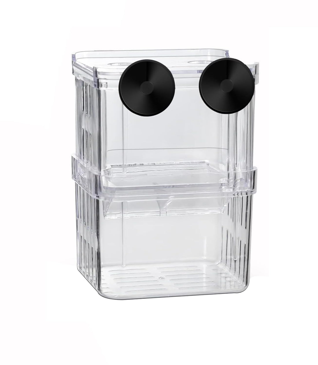 Breeding Box for Fish Tank, Aquarium Hatchery Incubator Breeder Box, Isolation Divider Hatching Boxes for Small Baby Fishes Shrimp Clownfish and Guppy.