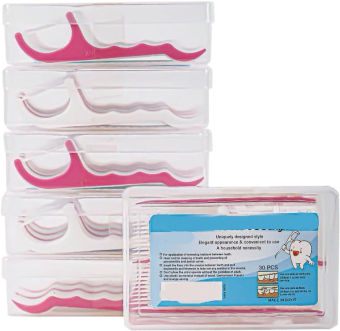 Dental Floss Plunger, 60 Pcs, Oral & Gum Care, Prevent Tooth Decay, Deep Clean Between Teeth, Dental Plunger