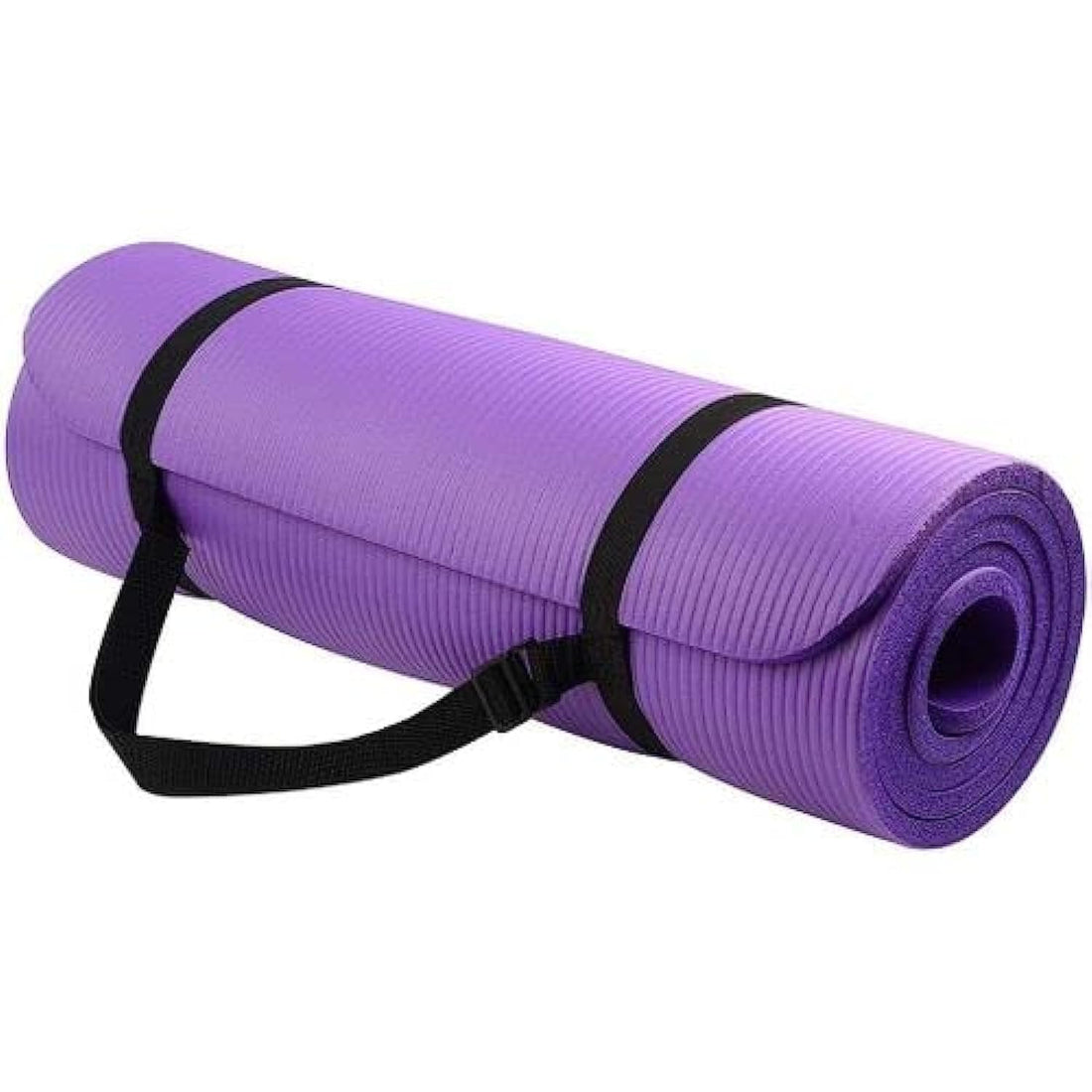 Foldable Exercise Yoga Mat 10mm - Purple