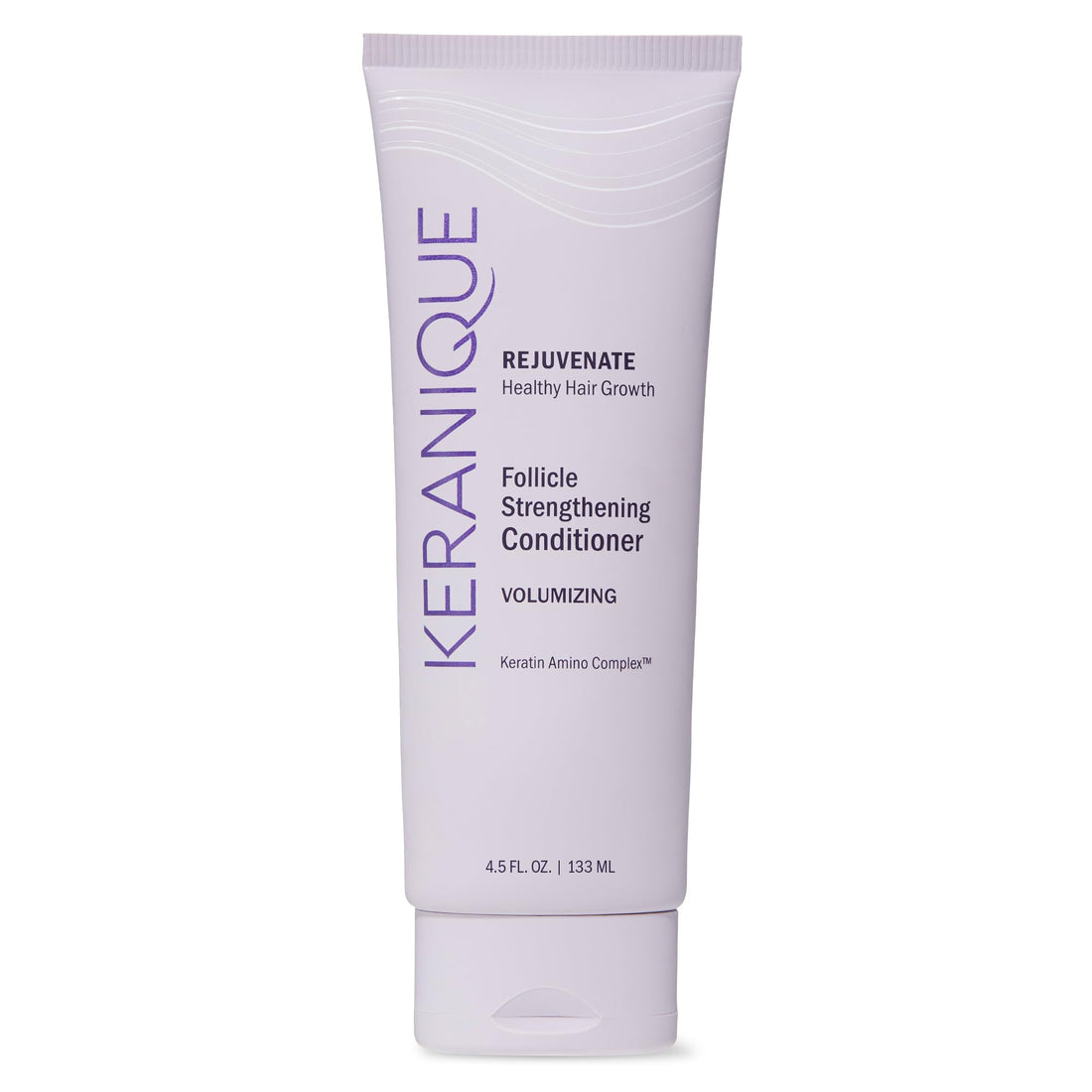 Keranique Volumizing Keratin Conditioner for Fine & Thinning Hair – Lightweight Strengthening Formula with Keratin & Niacinamide – Fullness, Thickness & Root Lift – Keratin Amino Complex™ – 4.5 Fl Oz