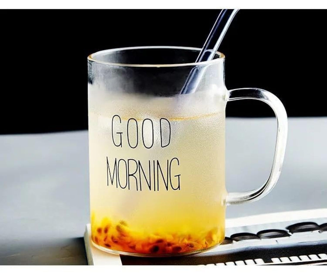 Thermal Glass Mug with Handle - 450ml