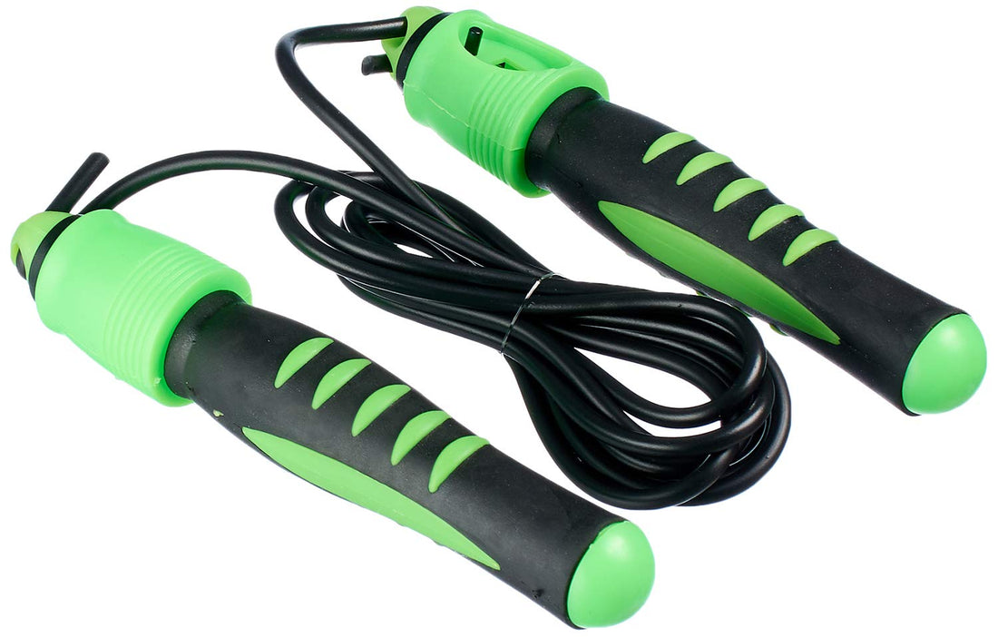 Jump Rope with Counter - Green and Black