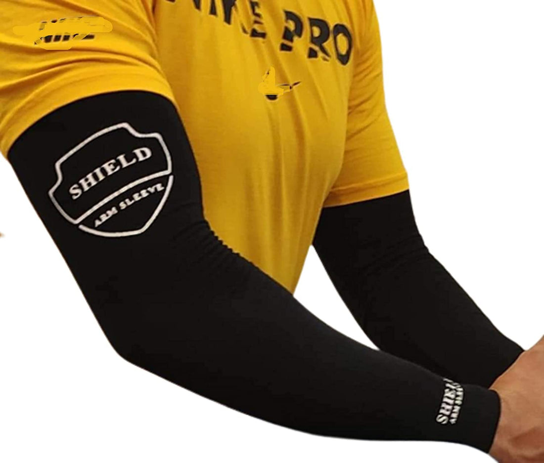 Pain Relief Arm Sleeves for Men and Women (Black)