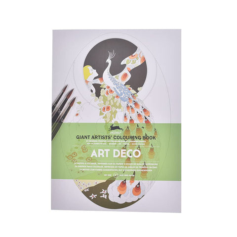 Art Deco: Giant Artists' Colouring Book