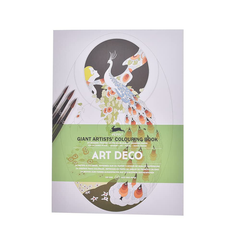 Art Deco: Giant Artists' Colouring Book