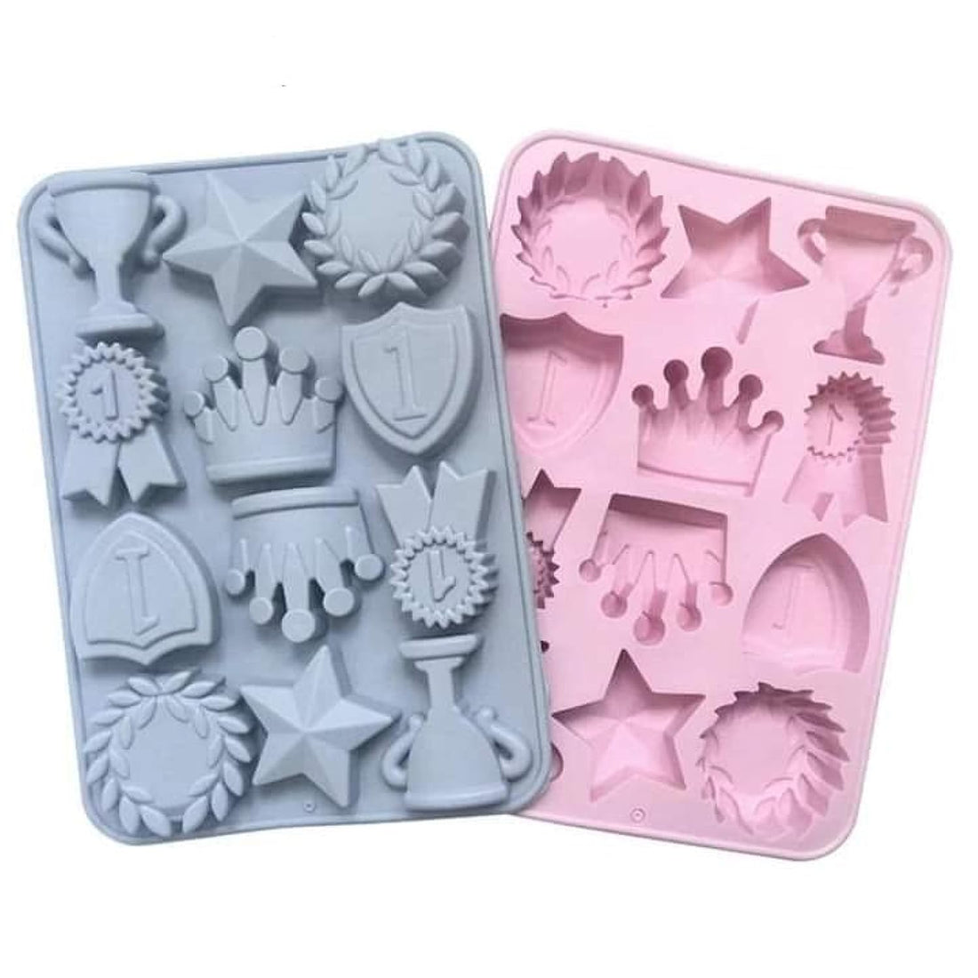 Silicone Molding Royal Crown Shapes