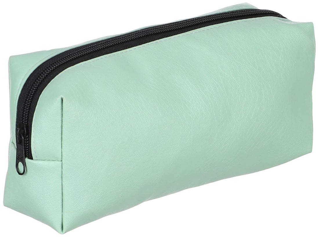 Zipped Pencil Case lethar - 6*8*22 - Light Green