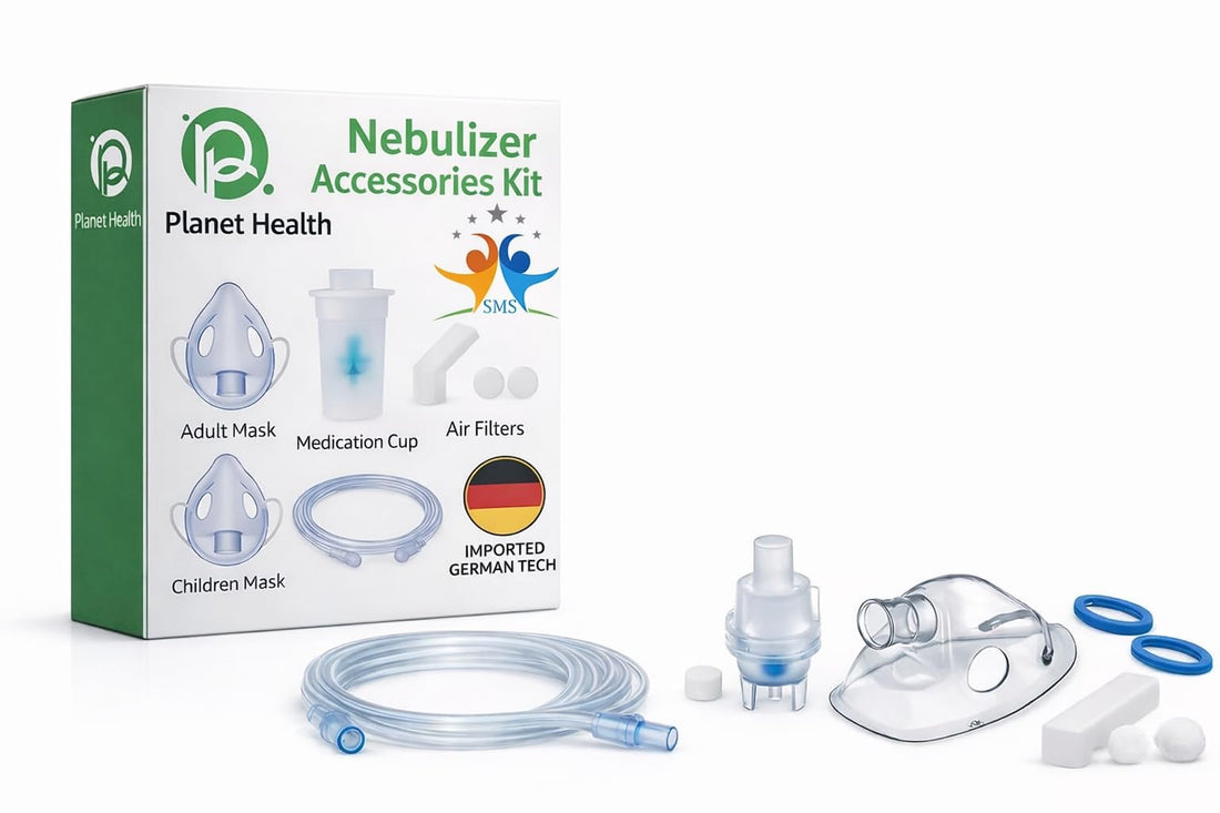 طقم ملحقات جهاز الاستنشاق Nebulizer Accessories Kit