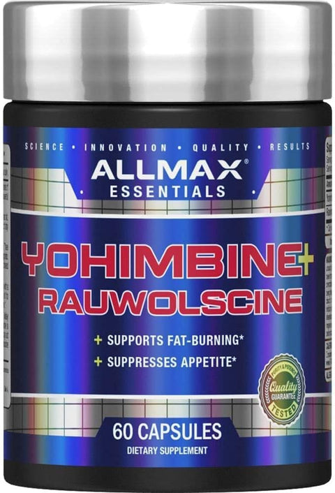 Yohimbine & Rauwolscine Complex | Dual Herbal Energy & Vitality Support | Premium Herbal Blend | 60 Capsules | Non-GMO & Gluten Free