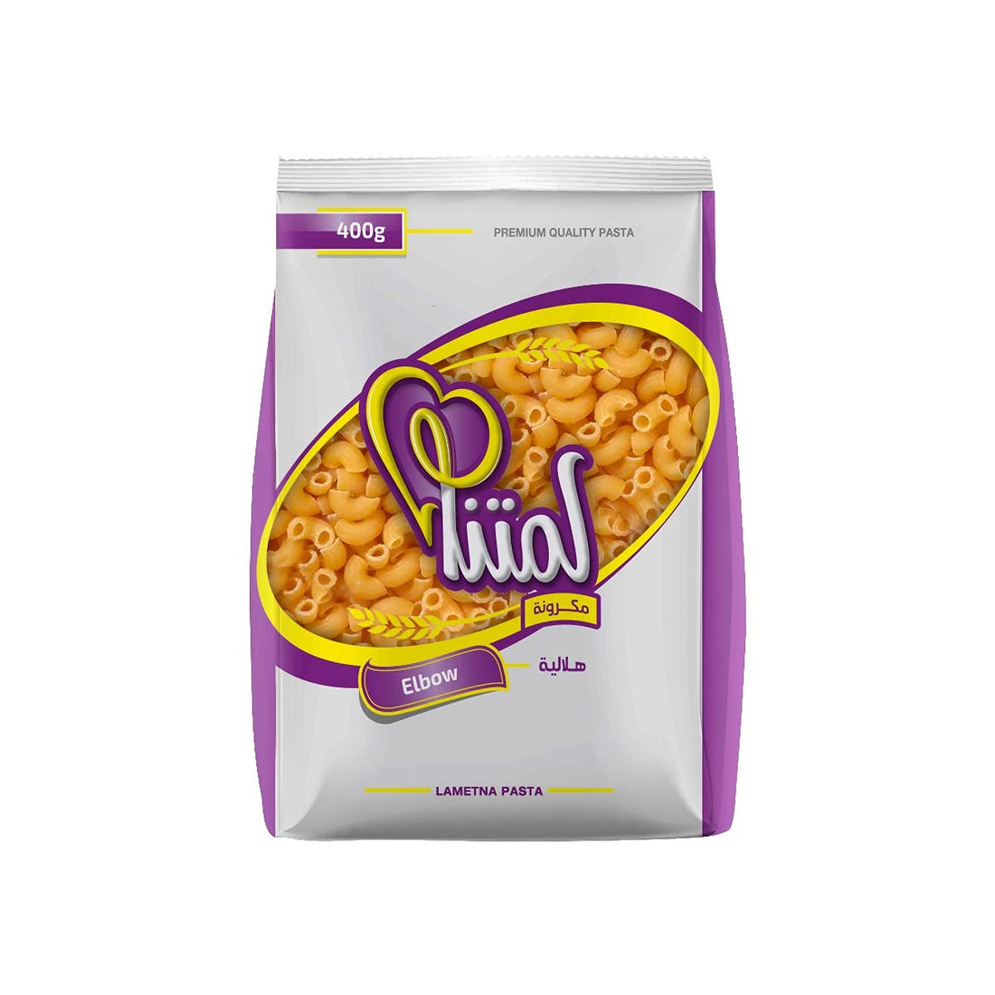 Lametna elbow pasta pouch 400 grams