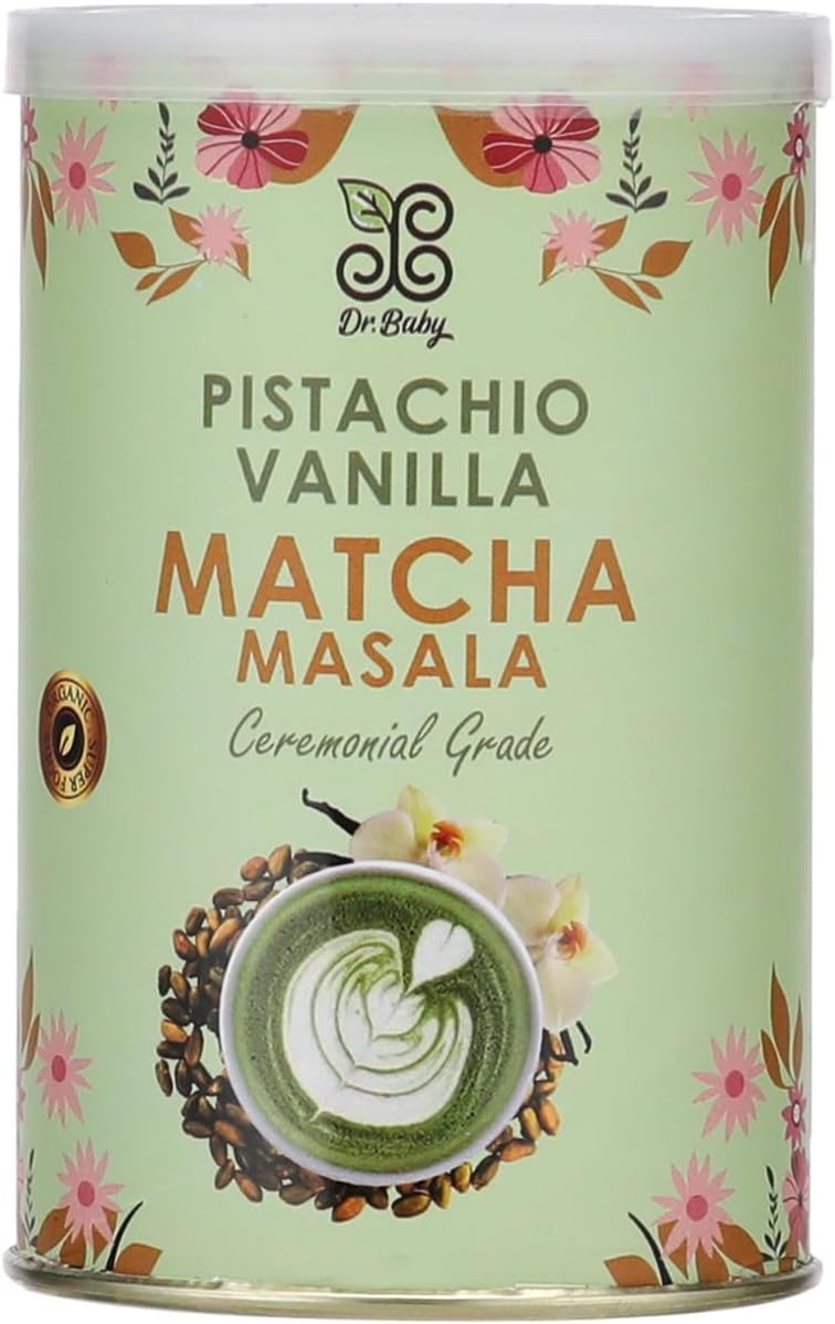Dr Baby Vanilla with Pistachio Matcha Masala 125 g