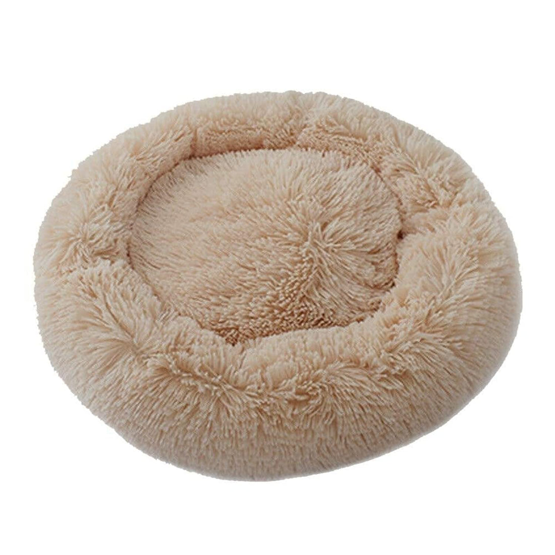 Cat Bed Faux Fur Dog Beds Pet Beds for Dogs/Cats Comfortable and Warm Cuddler Cushion Thick Full Plush