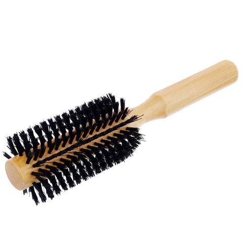 no logo Wooden Hair Brush Medium - Beige