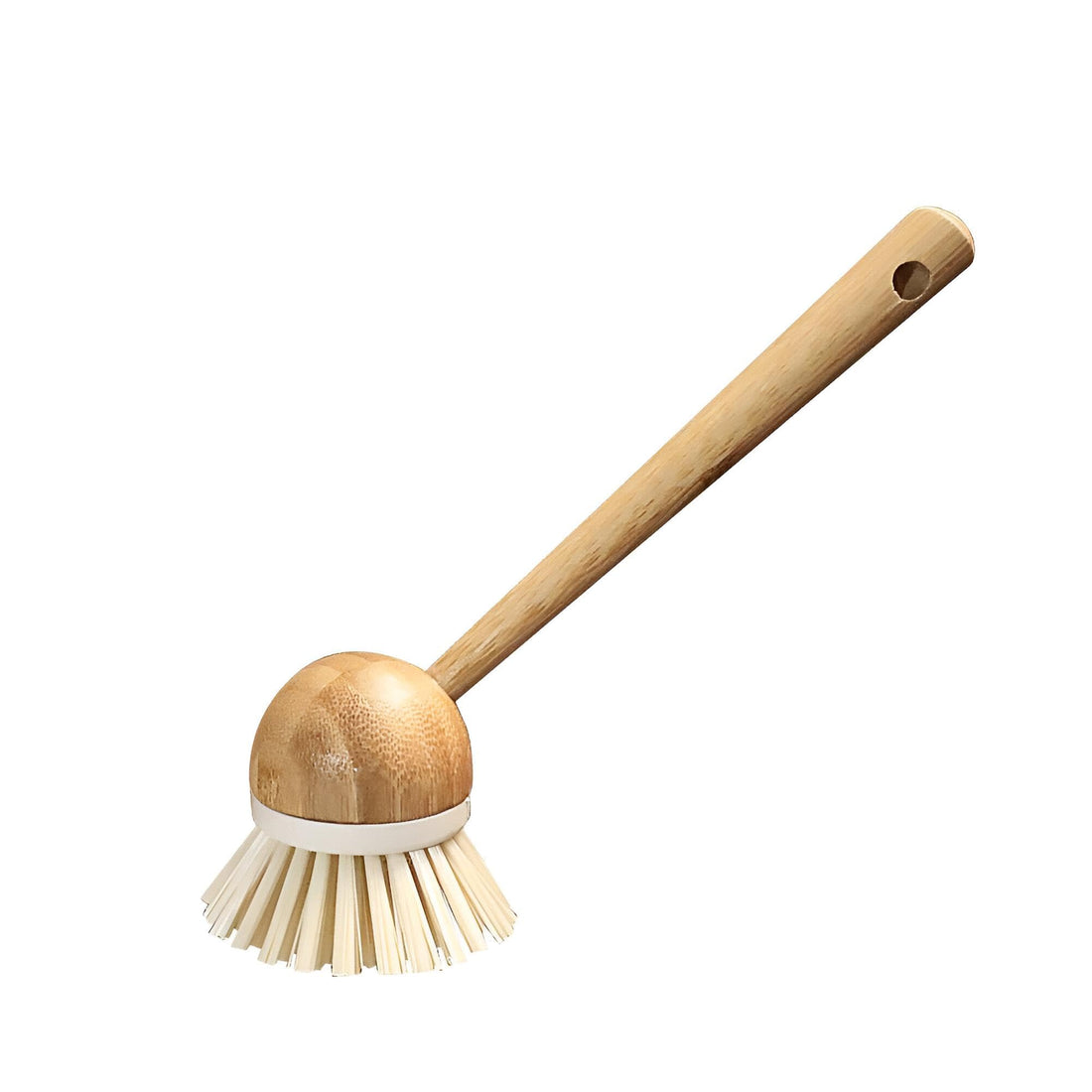 Multi-Purpose Cleaner - Versatile Bamboo Brush for Scrubbing Dishes, Cookware, and Sinks – Strong, Eco-Conscious, and User-Friendly Design
