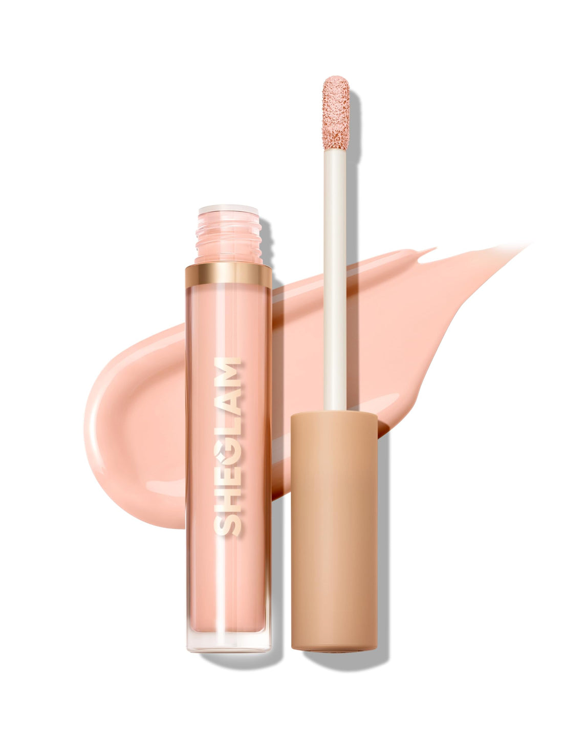 SHEGLAM Like Magic Hydrating Concealer Color Correcting Liquid Concealer Long Lasting-Pink Pearl