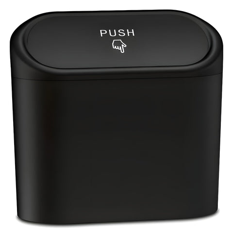 Small and Practical Car Trash Can for Office – Easy Open Lid & No Mess Daily Organization