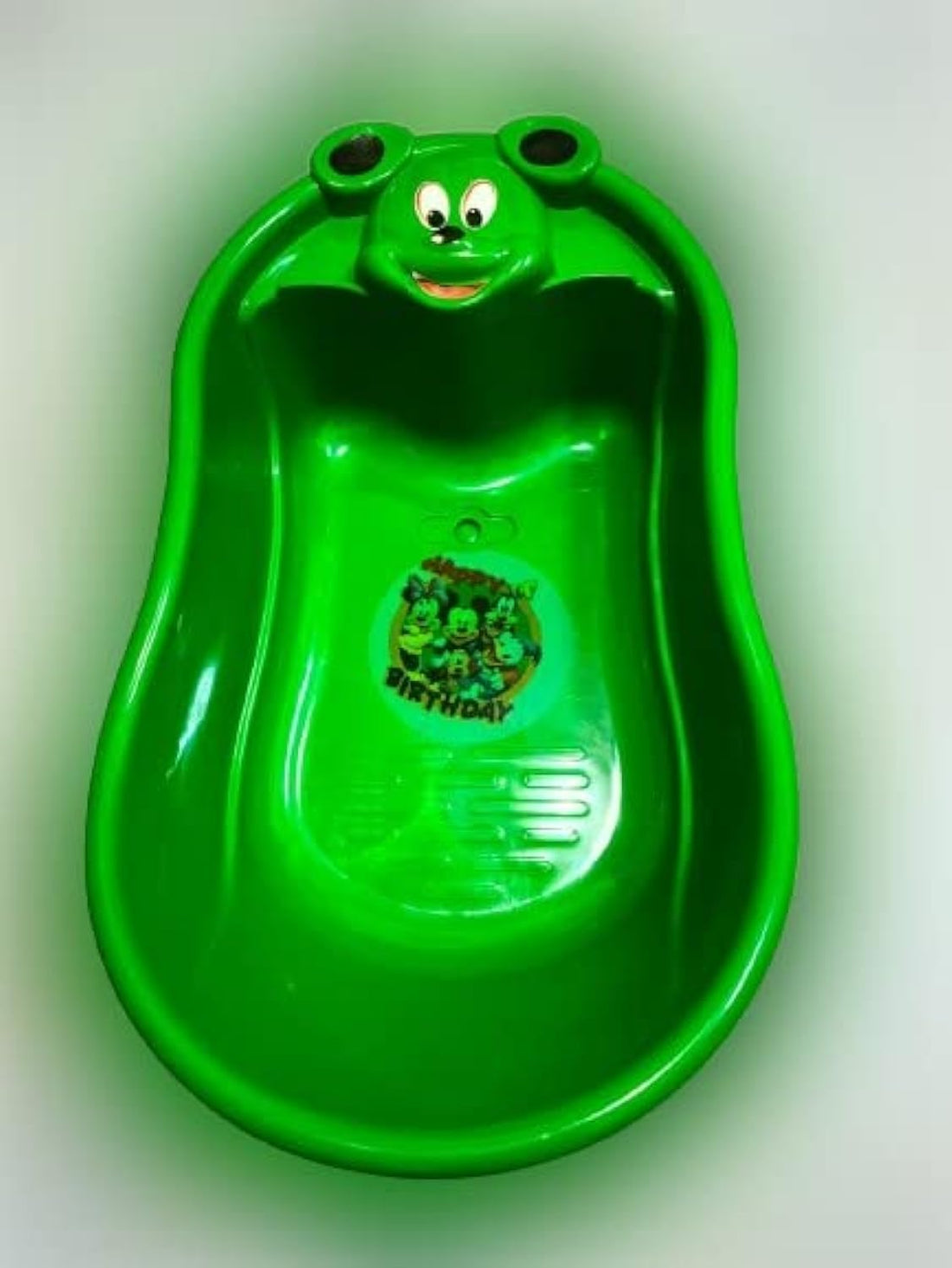 Bambio Baby Safe Bathtub for Girls and Boys (Green)