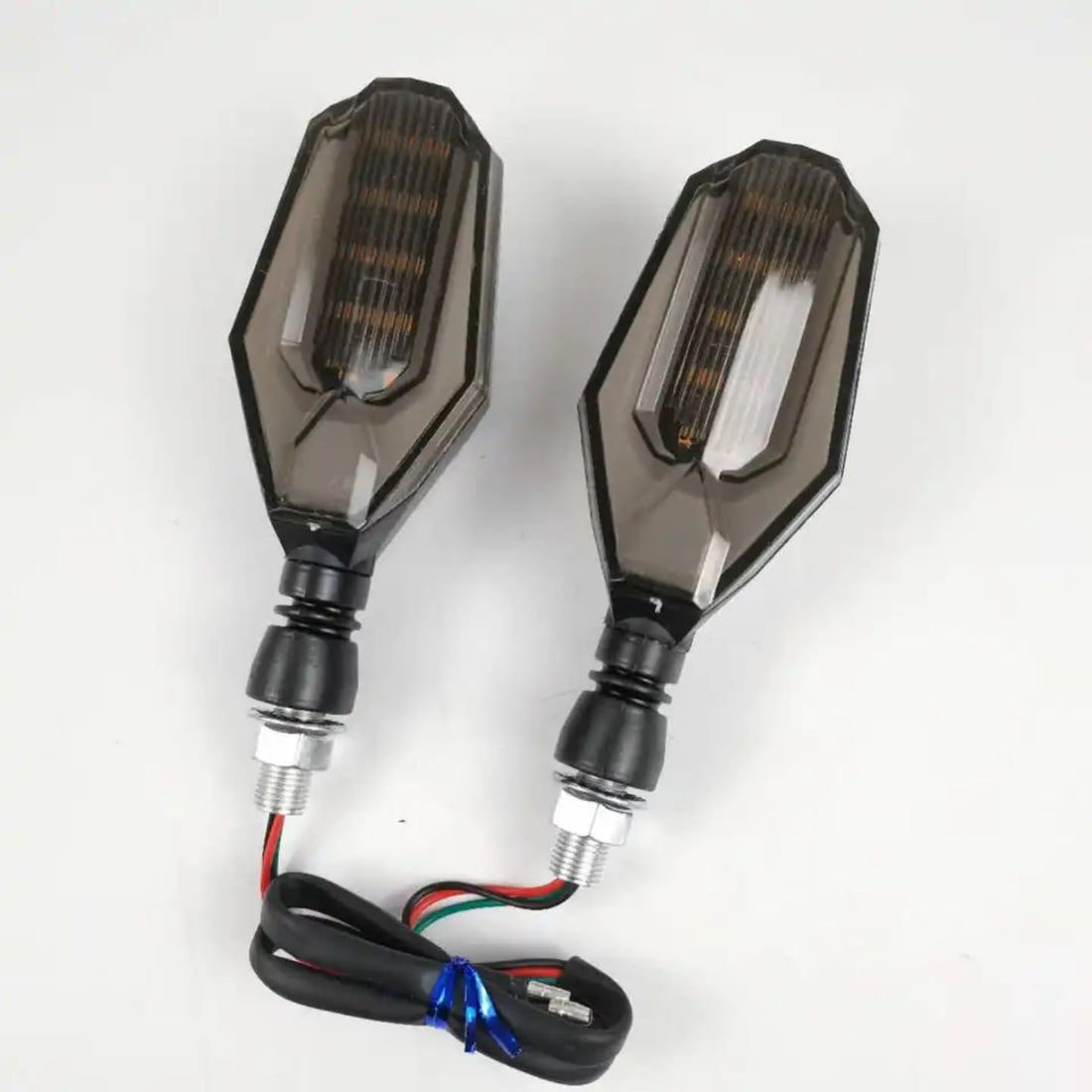 Motorcycle Signals Waterproof High Illumination Forward and Back 2pcs LED (Yellow & Red)
