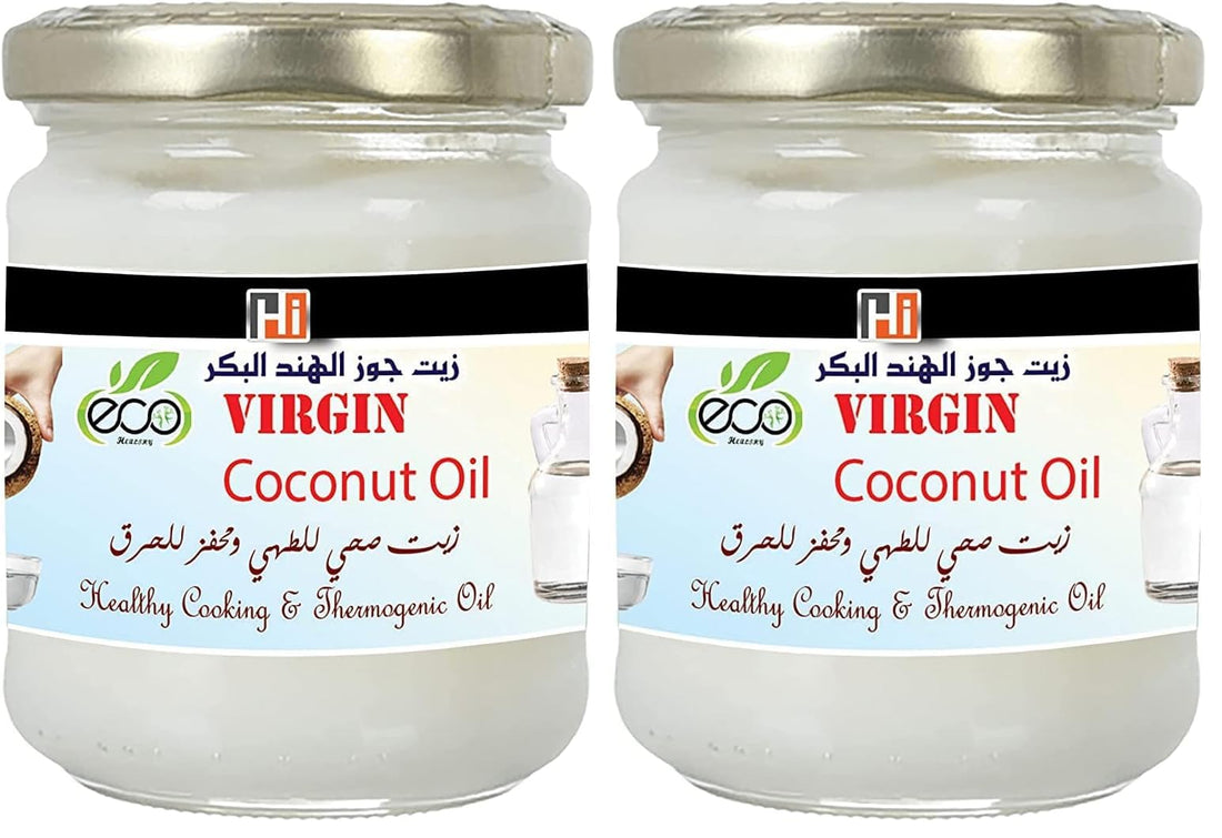 Eco Healthy - Extra Virgin Coconut Oil - 300 ml (Pack of 2)