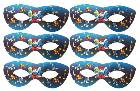 Paper Eye Mask sanafr With Cat Eye Design For Party And Birthday Set Of 6 Pieces